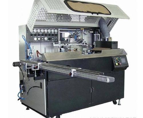 皮革制品鱼竿钓鱼竿测绘杆刻度线滚印机东莞丝印机厂家